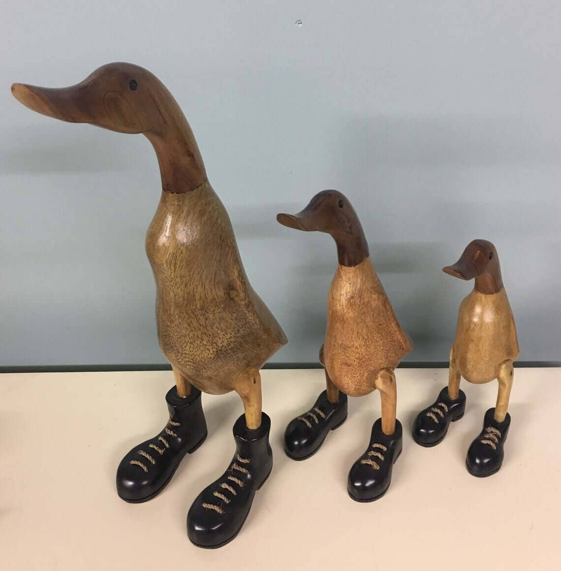 wooden ducks