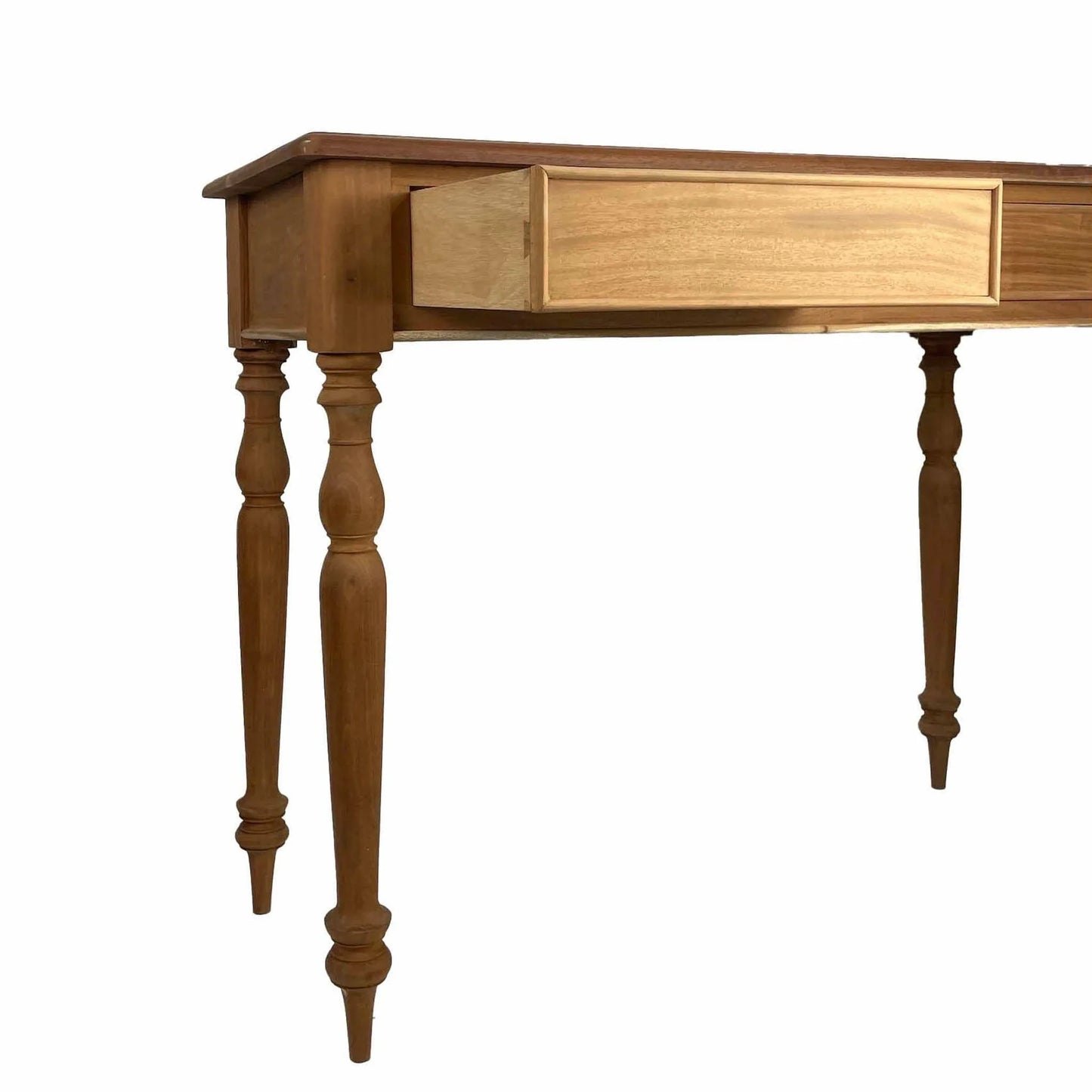 half console table