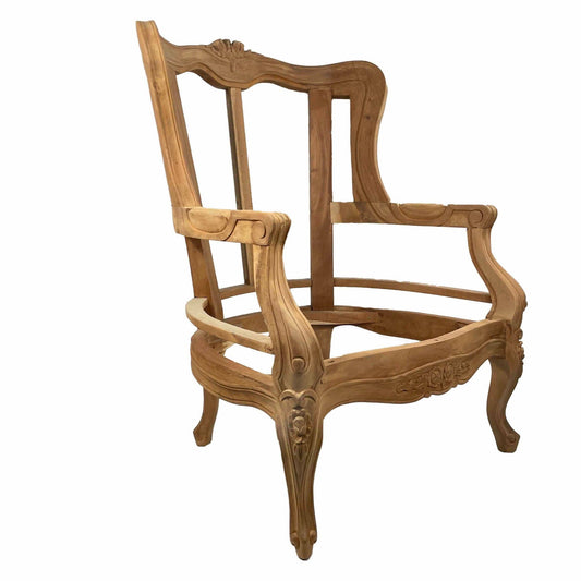 large arm chair frame side