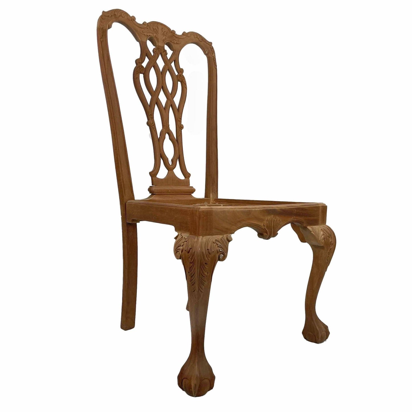 twist back chair frame side