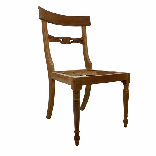 mahogany chair frame side