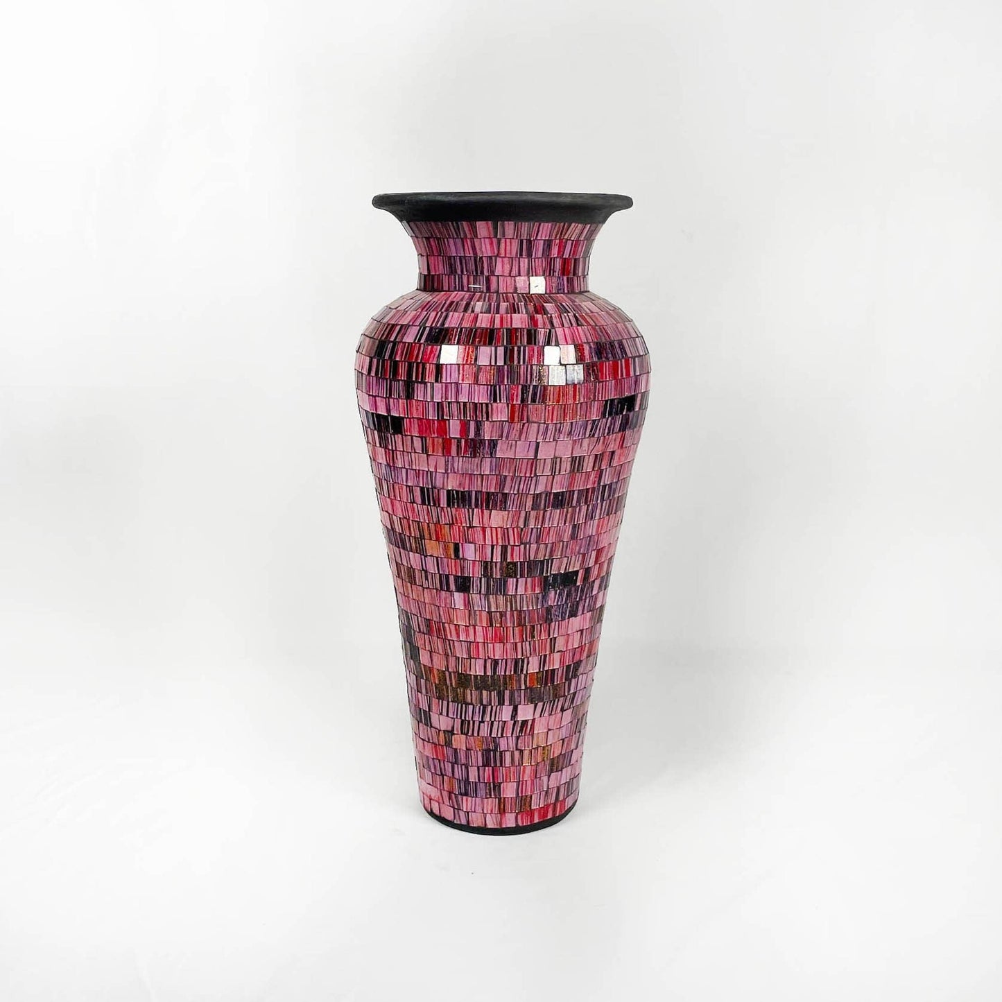 Mauve Mosaic Vase