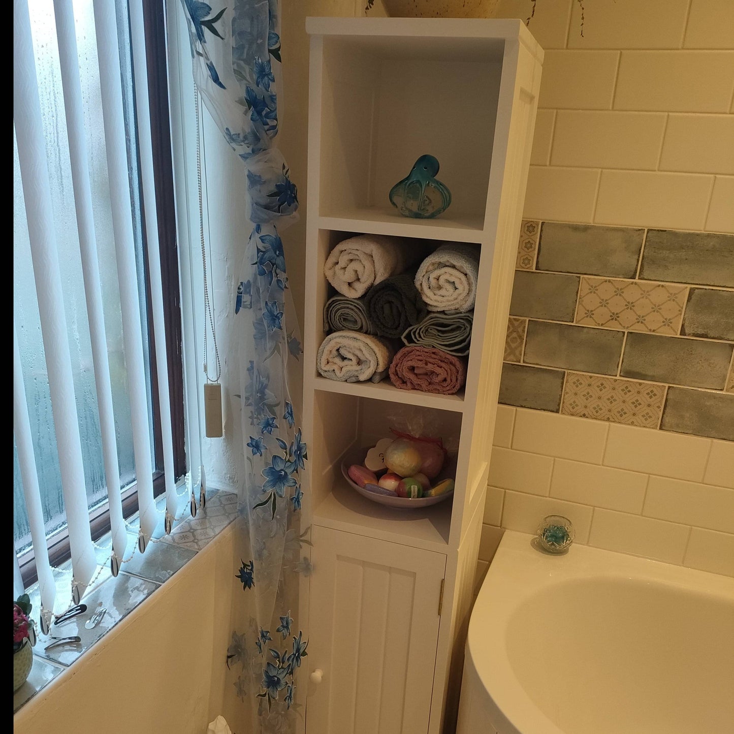 tall bathroom cabinet