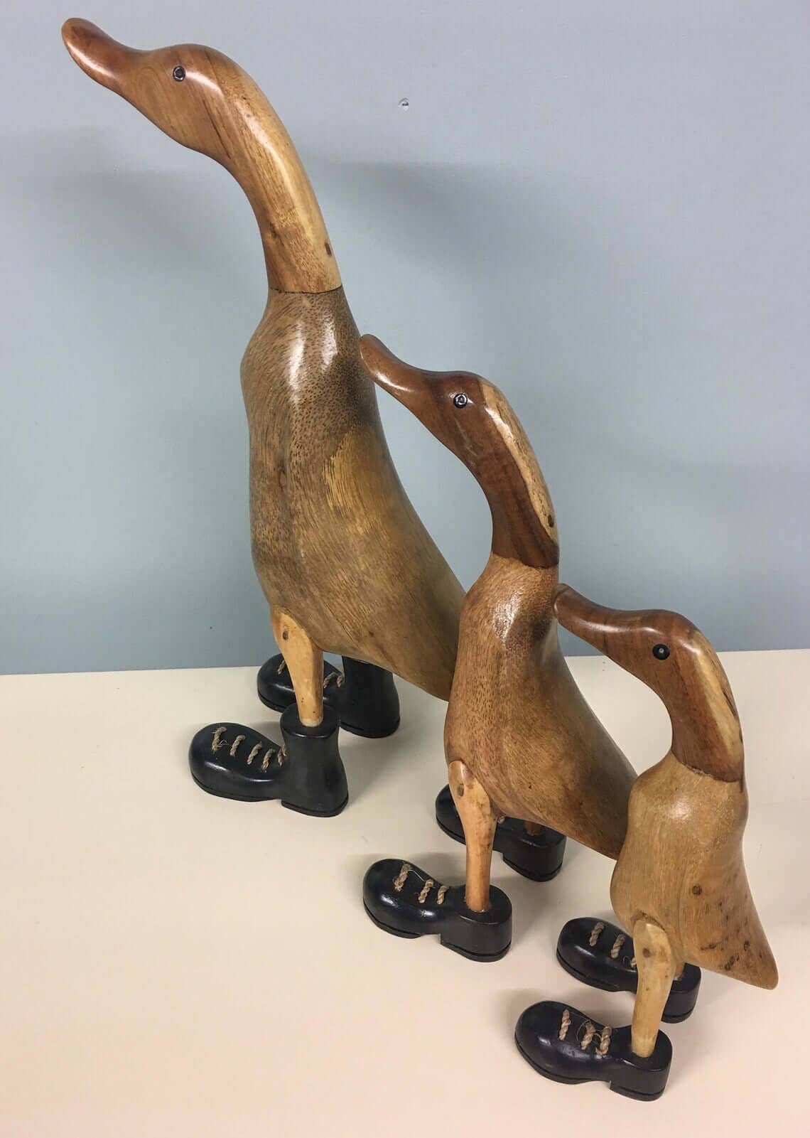 wooden ducks