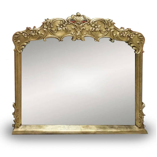 ornate gold mirror