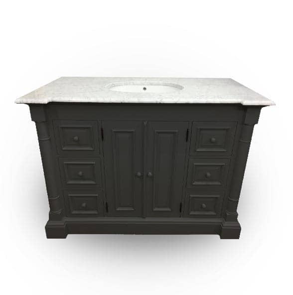 medium single regency vanity unit