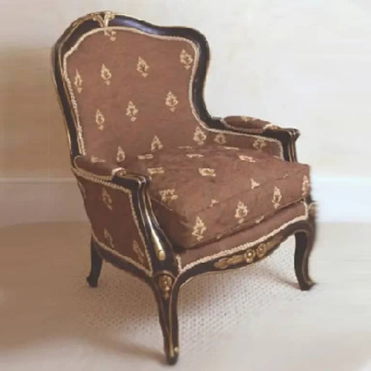 Large ornate armchair