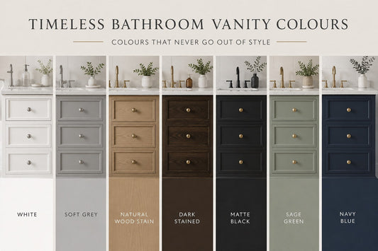 Timeless Colours: The Bathroom Vanity Edition