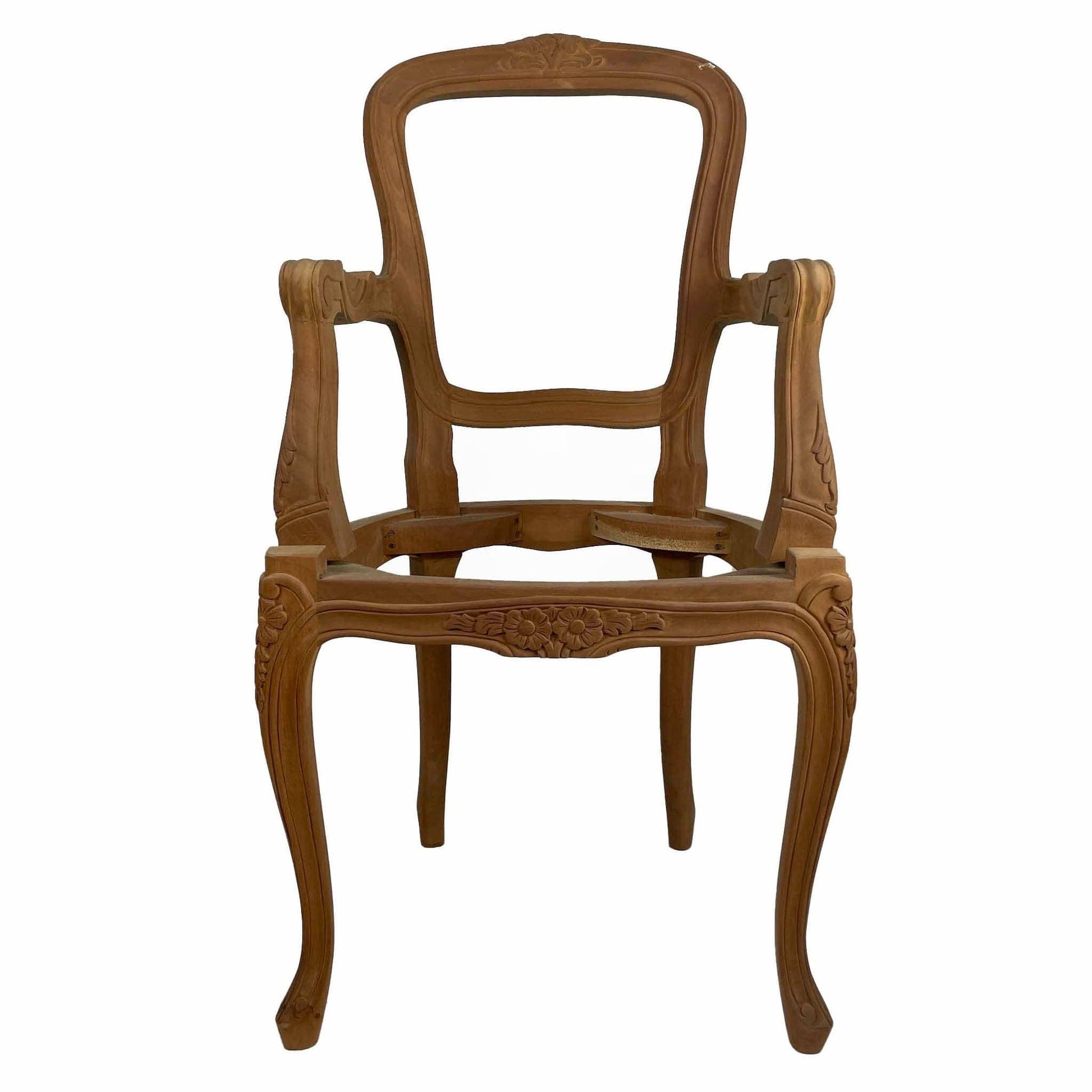 tall back french chair frame
