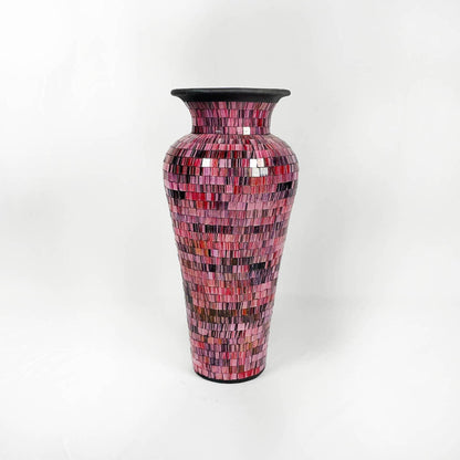 Mauve Mosaic Vase