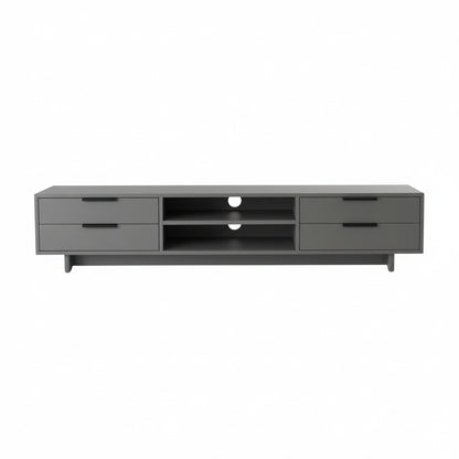 tv cabinet cut out on white background